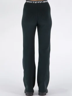 OFF-WHITE Pantaloni<PANTALONE LOGO BAND Bianco, Nero