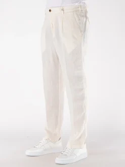 MYTHS Pantaloni<PANTALONE LUNGO ELA Bianco