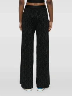PALM ANGELS Pantaloni<PANTALONE MONOGRAM Nero