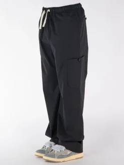 PALM ANGELS Pantaloni<PANTALONE MONOGRAM LOOSE Nero