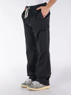 PALM ANGELS Pantaloni<PANTALONE MONOGRAM LOOSE Nero
