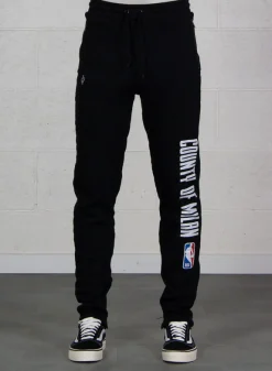 Pantaloni<PANTALONE NBA Nero