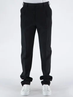 LANVIN Pantaloni<PANTALONE NEW STRAIGHT LEG Nero