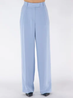 SIMKHAI Pantaloni<PANTALONE NOVIA PLEATED STRAIGHT LEG Azzurro