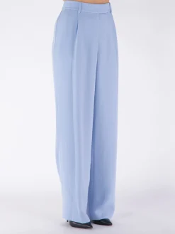 SIMKHAI Pantaloni<PANTALONE NOVIA PLEATED STRAIGHT LEG Azzurro