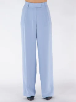 SIMKHAI Pantaloni<PANTALONE NOVIA PLEATED STRAIGHT LEG Azzurro