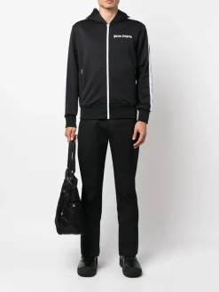 OFF-WHITE Pantaloni<PANTALONE OW EMB WOOL Nero