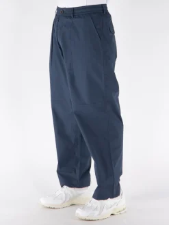 UNIVERSAL WORKS Pantaloni<PANTALONE OXFORD Blu