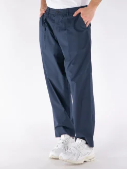 UNIVERSAL WORKS Pantaloni<PANTALONE OXFORD Blu