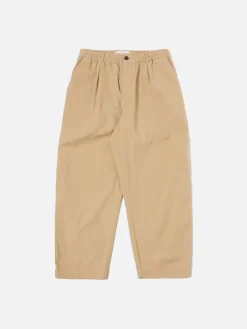 UNIVERSAL WORKS Pantaloni<PANTALONE OXFORD SUMMER CANVAS Beige