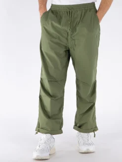 UNIVERSAL WORKS Pantaloni<PANTALONE PARACHUTE Verde