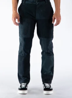 Pantaloni<PANTALONE PATCHWORK Nero