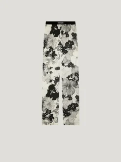 TOM FORD Pantaloni<PANTALONE PJ GRAPHIC FLORAL Beige, Nero