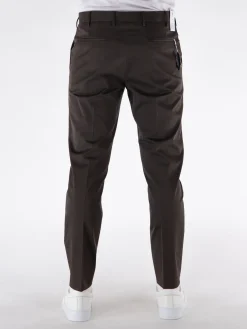 PT Pantaloni<PANTALONE REBEL IN GABARDINA Marrone