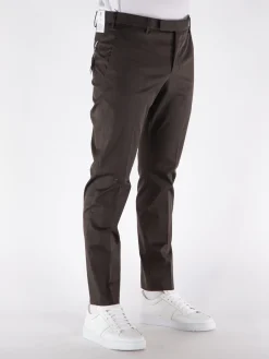 PT Pantaloni<PANTALONE REBEL IN GABARDINA Marrone