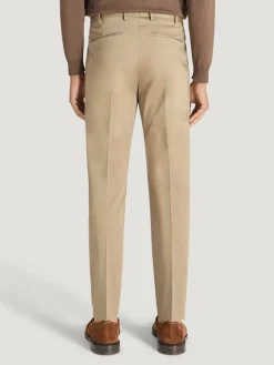 PT Pantaloni<PANTALONE REBEL IN GABARDINA Beige