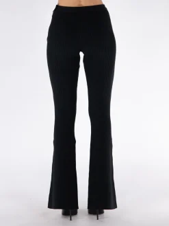COURREGES Pantaloni<PANTALONE REEDITION RIB KNIT Nero