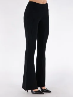 COURREGES Pantaloni<PANTALONE REEDITION RIB KNIT Nero