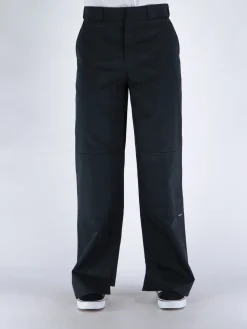 PALM ANGELS Pantaloni<PANTALONE REVERSED WAISTBAND CHINO Nero
