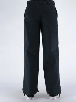 PALM ANGELS Pantaloni<PANTALONE REVERSED WAISTBAND CHINO Nero