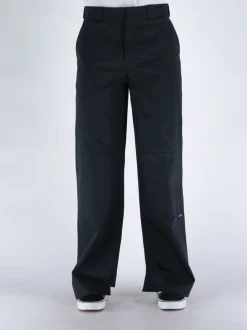 PALM ANGELS Pantaloni<PANTALONE REVERSED WAISTBAND CHINO Nero