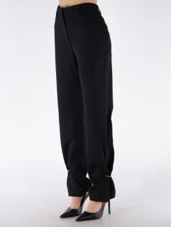 JW ANDERSON Pantaloni<PANTALONE RING DETAIL Nero
