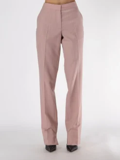 Pantaloni<PANTALONE SARTORIALE A VITA ALTA Rosa