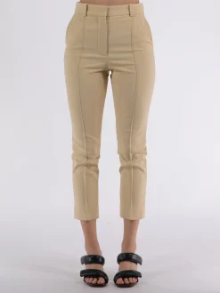 LANVIN Pantaloni<PANTALONE SARTORIALE AFFUSOLATO Beige