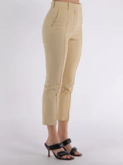 LANVIN Pantaloni<PANTALONE SARTORIALE AFFUSOLATO Beige