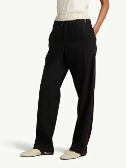 WALES BONNER Pantaloni<PANTALONE SEINE Nero
