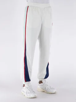 CASABLANCA Pantaloni<PANTALONE SIDE PANELLED Bianco, Blu