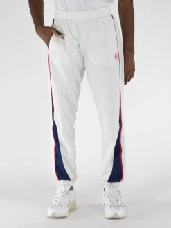 CASABLANCA Pantaloni<PANTALONE SIDE PANELLED Bianco, Blu