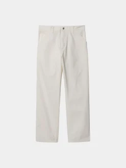 CARHARTT WIP Pantaloni<PANTALONE SINGLE KNEE Bianco