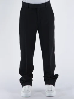 REPRESENT CLOTHING Pantaloni<PANTALONE SPLIT PANT FIXED WAISTBAND Nero