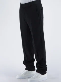 REPRESENT CLOTHING Pantaloni<PANTALONE SPLIT PANT FIXED WAISTBAND Nero
