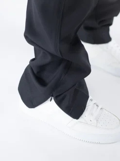 REPRESENT CLOTHING Pantaloni<PANTALONE SPLIT PANT FIXED WAISTBAND Nero
