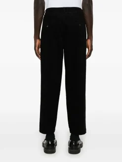 UNIVERSAL WORKS Pantaloni<PANTALONE SPORTIVO PLISSETTATO Nero