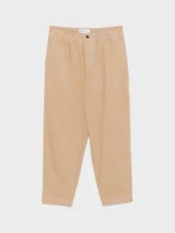 UNIVERSAL WORKS Pantaloni<PANTALONE SPORTIVO PLISSETTATO Beige