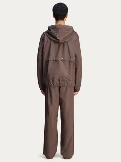 ADIDAS X WALES BONNER Pantaloni<PANTALONE SPORTIVO WB 3 STRIPES Marrone, Rosso