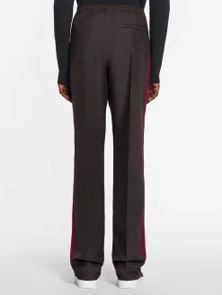 LANVIN Pantaloni<PANTALONE TRACKSUIT Marrone
