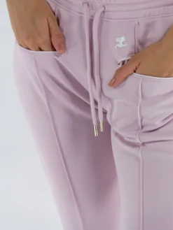 COURREGES Pantaloni<PANTALONE TRACKSUIT INTERLOCK Rosa