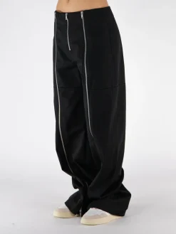JIL SANDER Pantaloni<PANTALONE TROUSER Nero