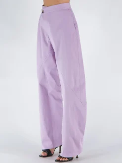 JW ANDERSON Pantaloni<PANTALONE TWISTED Viola