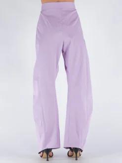 JW ANDERSON Pantaloni<PANTALONE TWISTED Viola