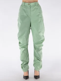 JW ANDERSON Pantaloni<PANTALONE TWISTED TROUSERS Verde