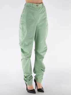 JW ANDERSON Pantaloni<PANTALONE TWISTED TROUSERS Verde