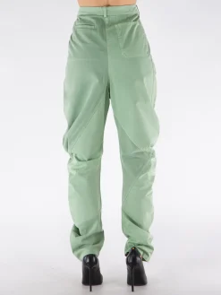 JW ANDERSON Pantaloni<PANTALONE TWISTED TROUSERS Verde