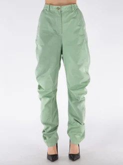 JW ANDERSON Pantaloni<PANTALONE TWISTED TROUSERS Verde