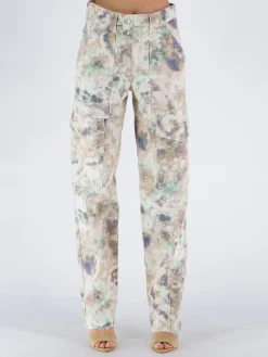 ISABEL MARANT Pantaloni<PANTALONE VAYONEO Beige, Marrone, Viola