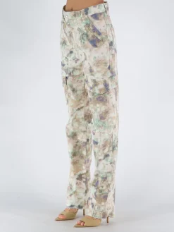 ISABEL MARANT Pantaloni<PANTALONE VAYONEO Beige, Marrone, Viola